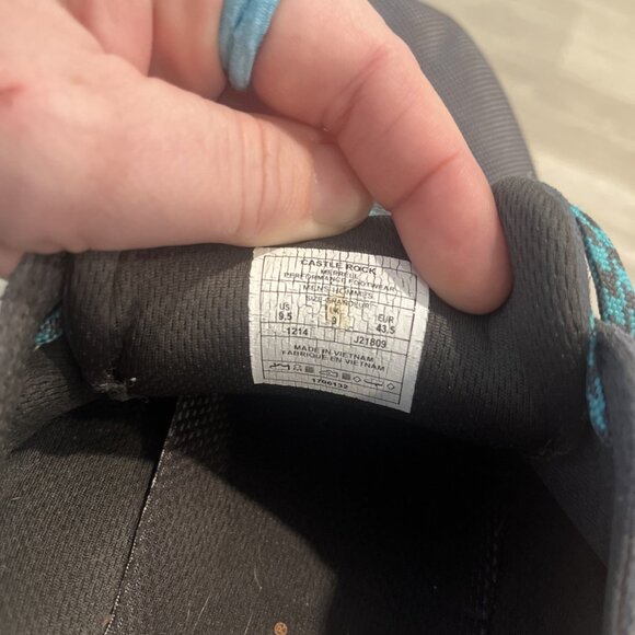 Merrell Mens 9.5 Roust Frenzy Gray Suede Casual Sneakers - Picture 7 of 7